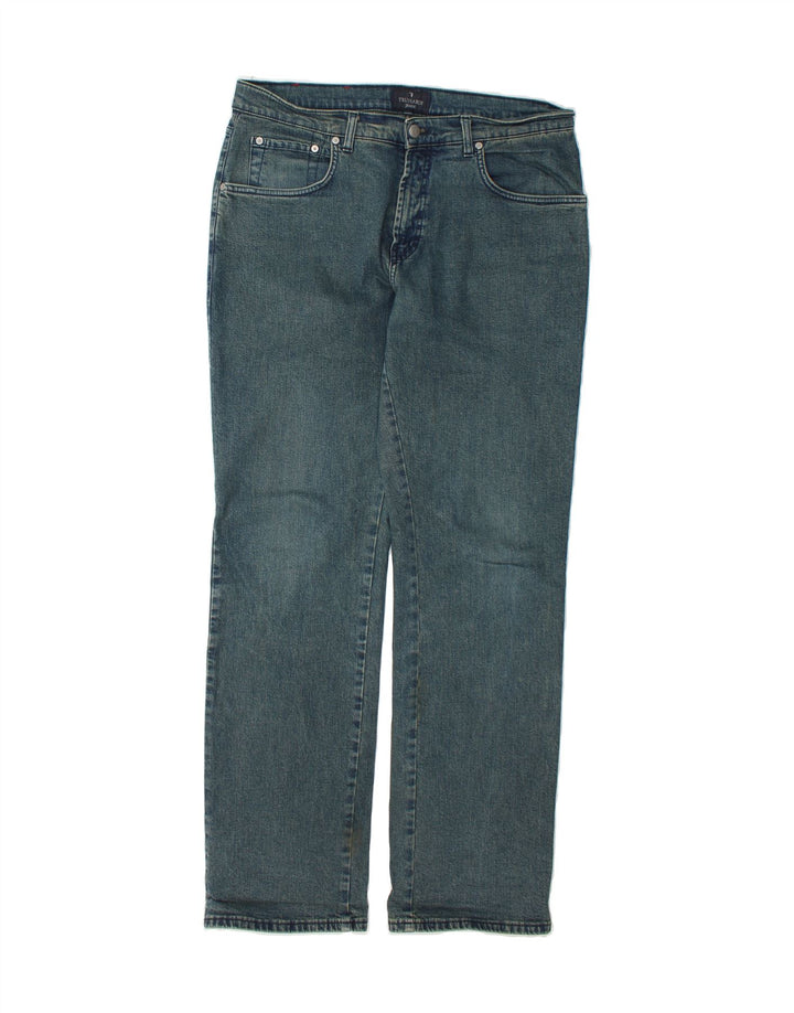 TRUSSARDI Mens Slim Jeans W34 L33 Blue Vintage Trussardi and Second-Hand Trussardi from Messina Hembry 