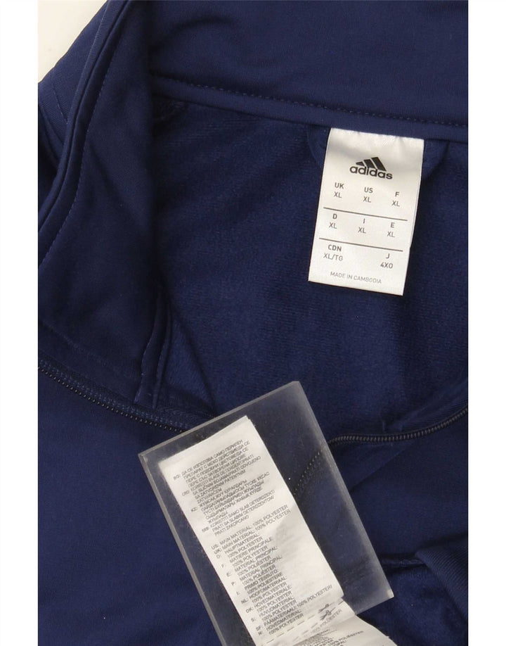 Trening pentru bărbați Adidas Top Jachetă XL Bleumarin Poliester