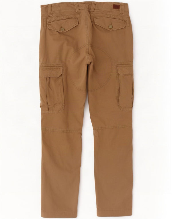 Pantaloni cargo drepti pentru bărbați Tommy Hilfiger W32 L32 bumbac bej