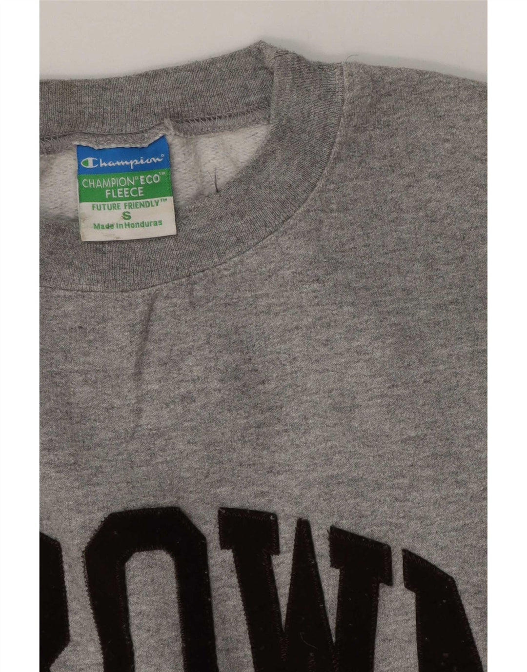Pulover pentru bărbați Champion, cu grafic Regular Fit, gri mic
