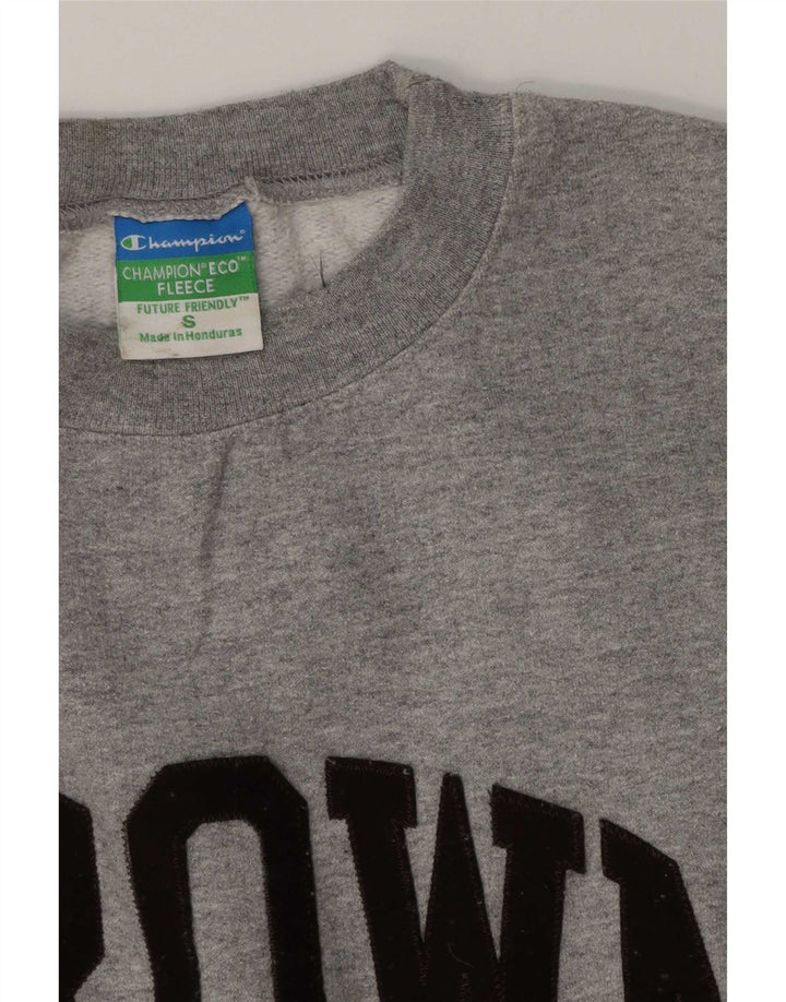 Pulover pentru bărbați Champion, cu grafic Regular Fit, gri mic