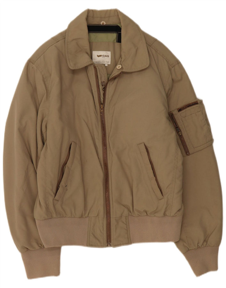 Bomber pentru bărbați GAS UK 40 Large Beige