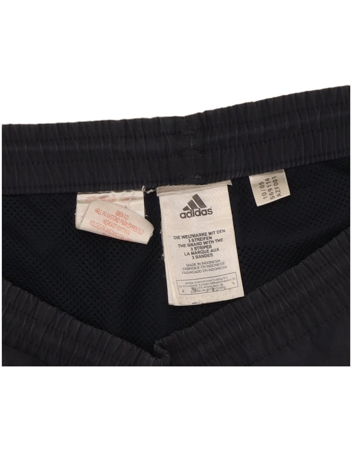 Pantaloni scurți sport Bermude Adidas pentru bărbați, poliester mediu albastru