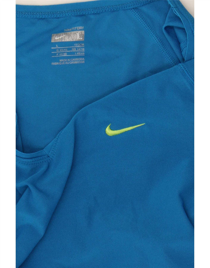 Tricou pentru femei Nike Top UK 14/16 Large Blue
