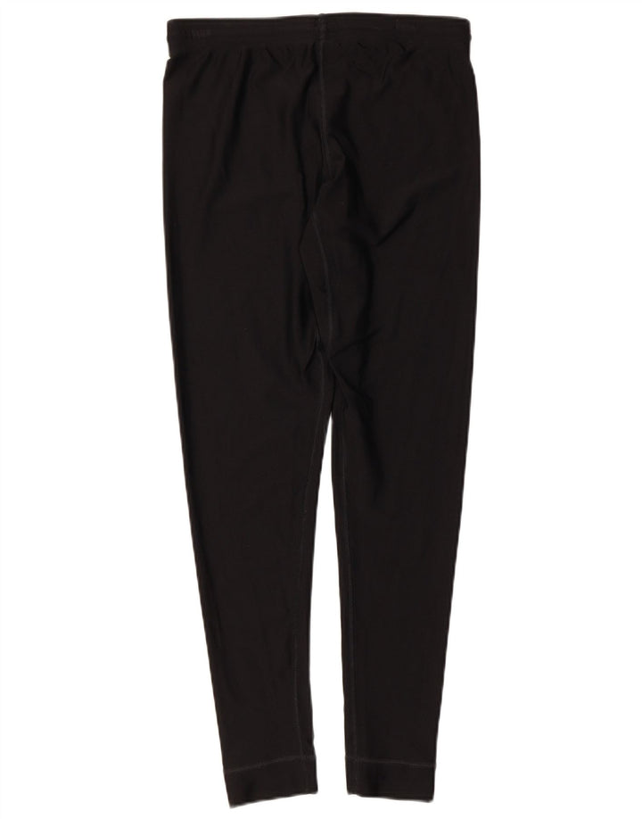 Leggings pentru femei Reebok UK 14, mare, negru, nailon