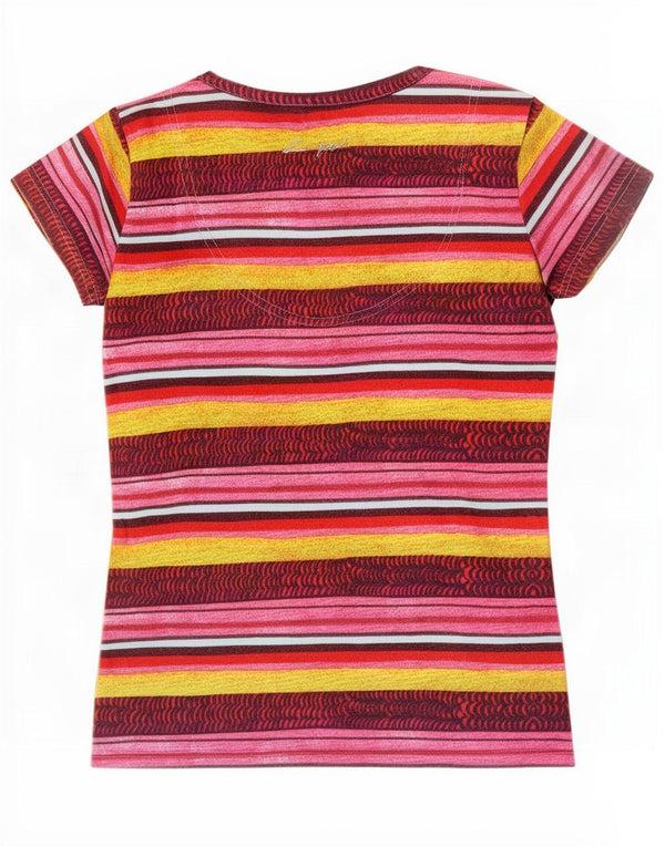Tricou grafic Desigual pentru femei Top UK 14 Large Multicolor Floral