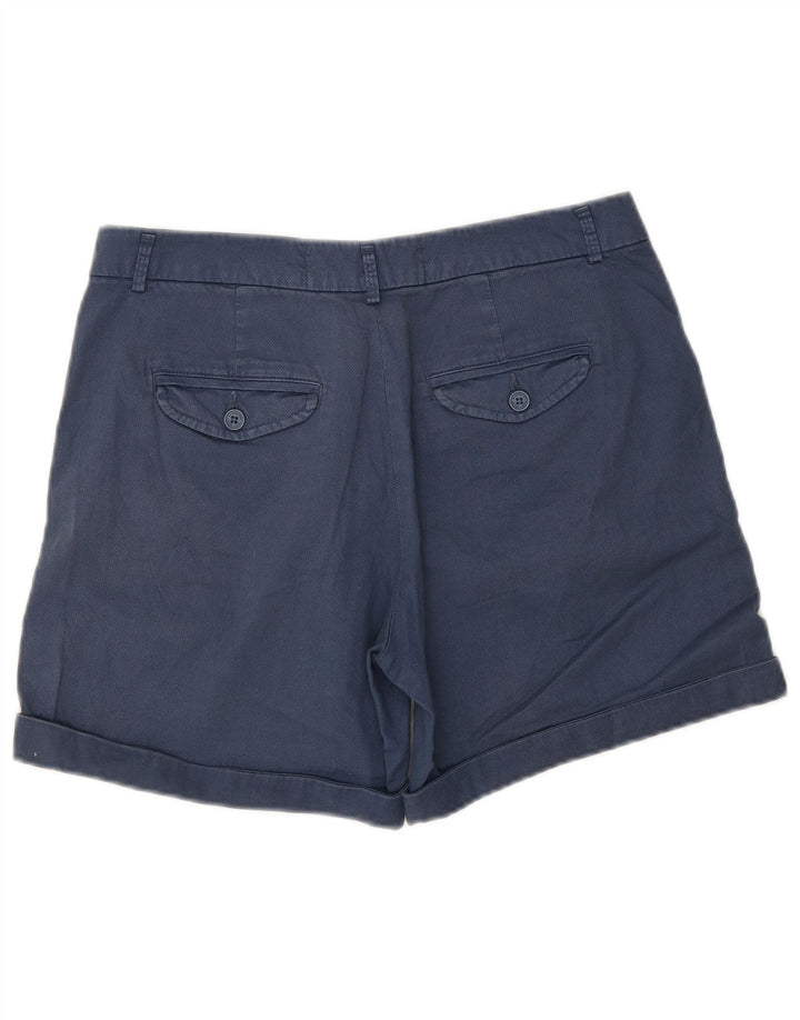 Pantaloni scurți chino pentru femei Benetton W30 Medium Bleumarin