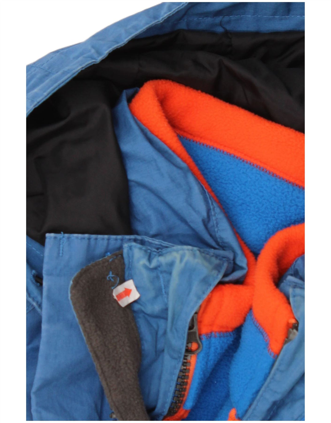 Jachetă de vânt pentru bărbați TIMBERLAND, cu glugă, UK 36, poliester albastru mic