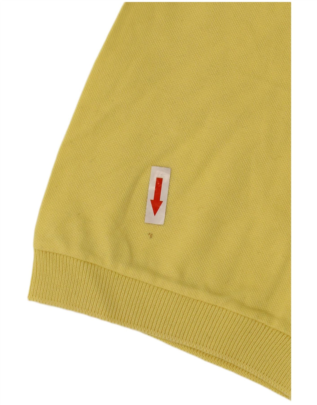 Tricou polo pentru bărbați Diadora, bumbac galben mediu