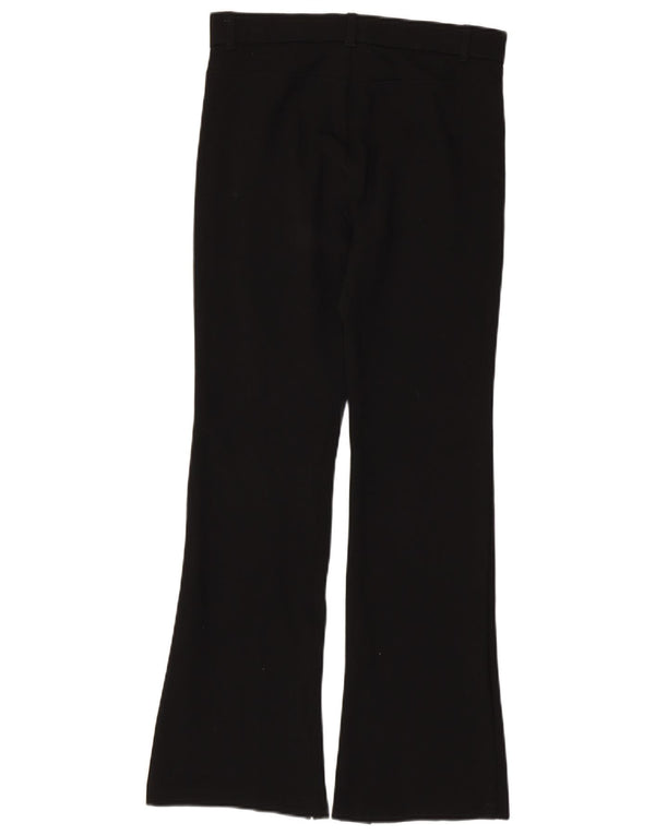 Pantaloni de damă Zara Casual Flare L30 L30 Negru Viscoză