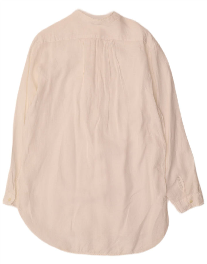 Cămașă pulover pentru femei BENETTON UK 14 Medium Off White