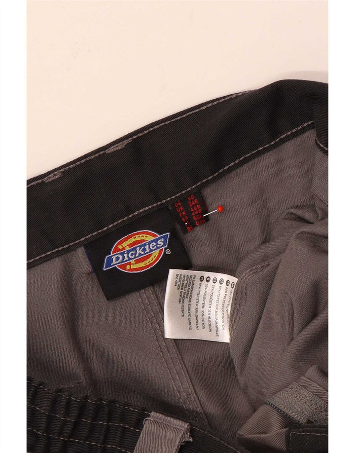 Pantaloni cargo drepti pentru bărbați Dickies W34 L31 poliester gri