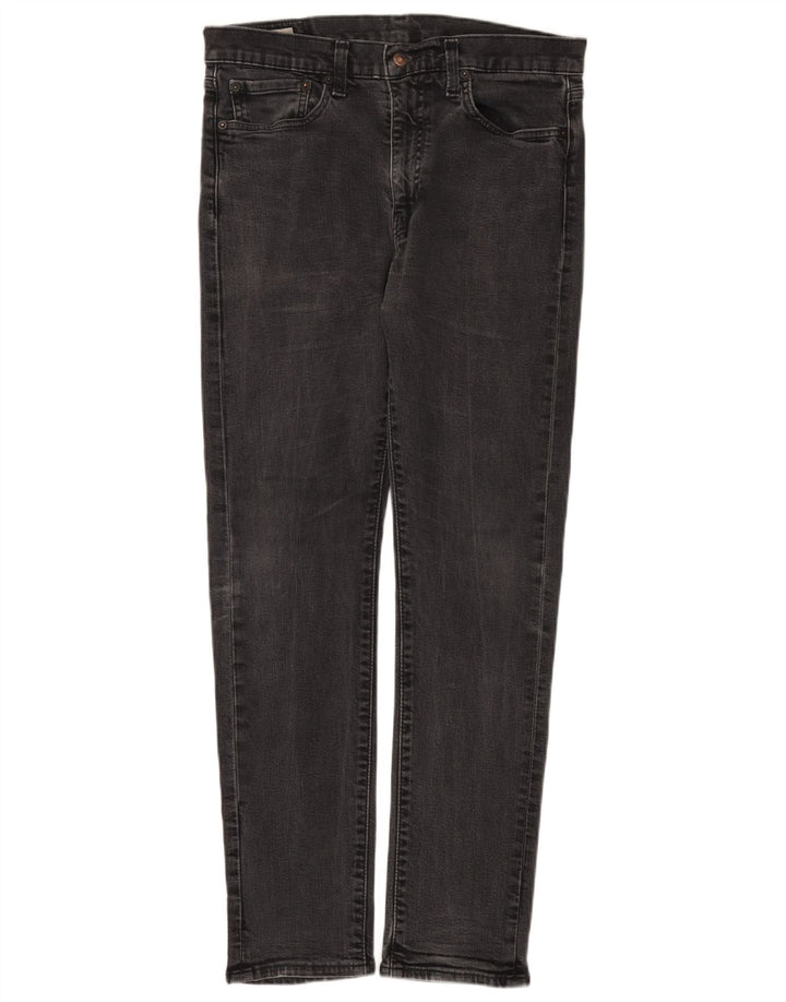 Blugi slim pentru bărbați Levi's W34 L32 bumbac gri