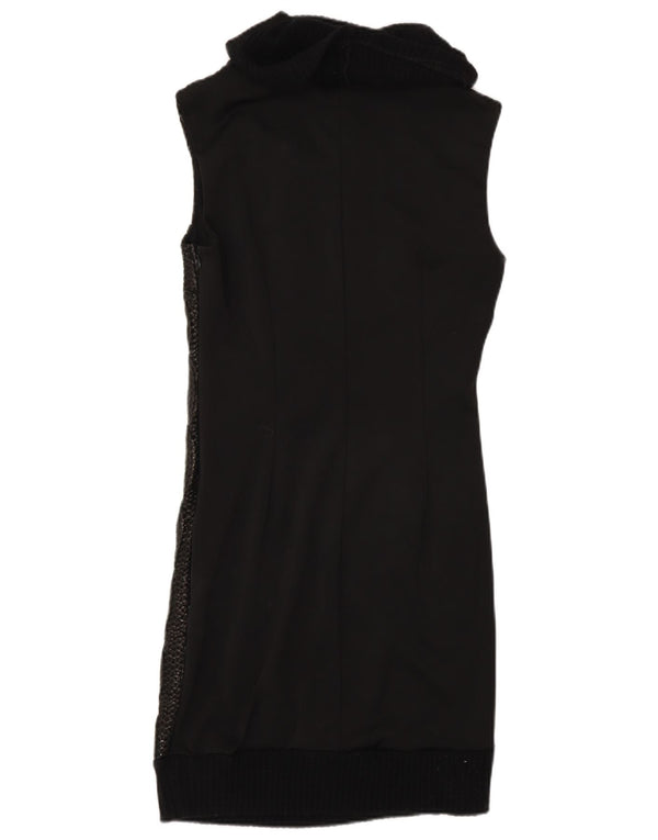 Rochie cu pulover fără mâneci pentru femei Rinascimento UK 12 Medium Black
