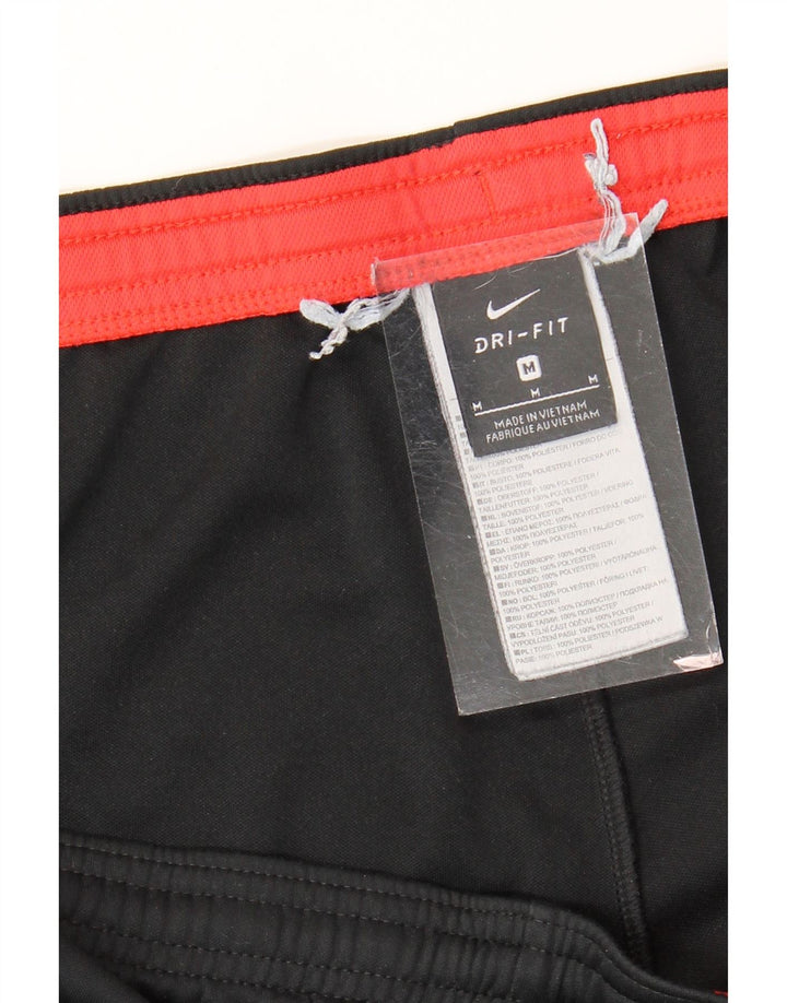 Pantaloni de trening Nike Dri Fit pentru bărbați, negru mediu, poliester color bloc
