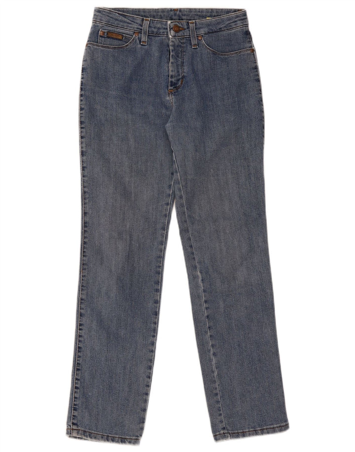 WRANGLER Blugi drepti pentru femei W28 L28 Bumbac albastru
