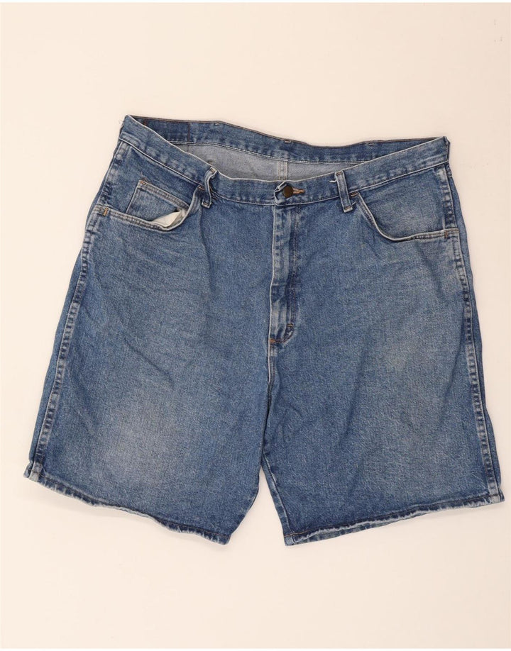 Pantaloni scurți din blugi pentru bărbați WRANGLER W38 XL, bumbac albastru