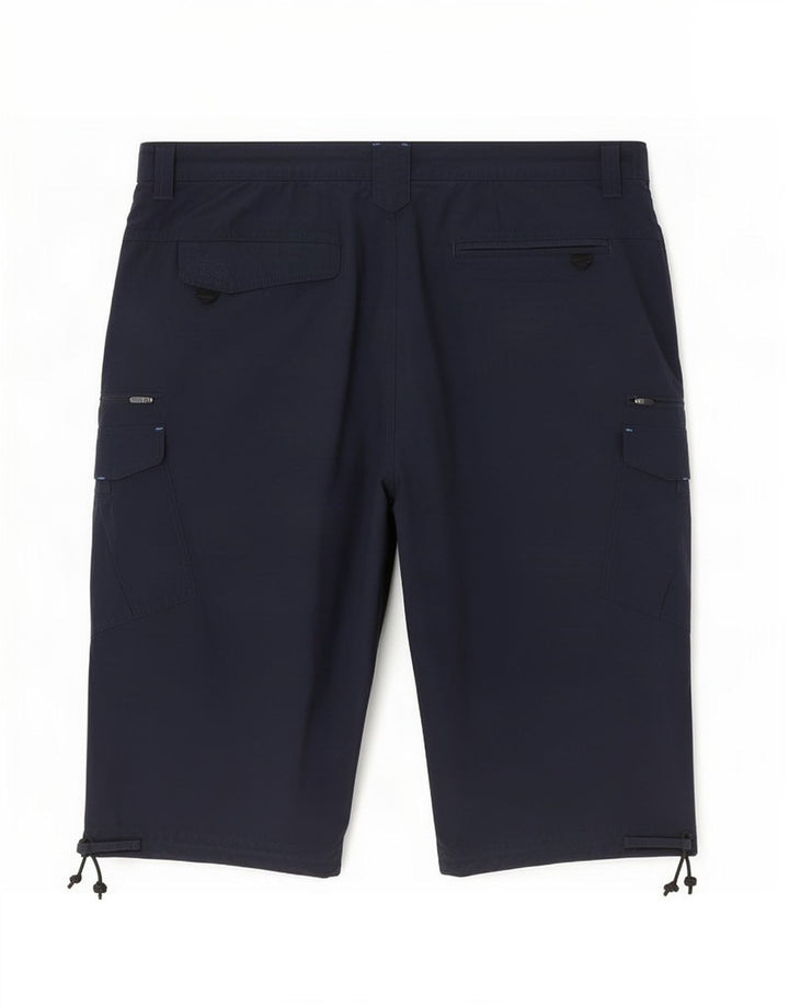 Pantaloni scurți cargo pentru bărbați Marks & Spencer W40 XL, bumbac bleumarin