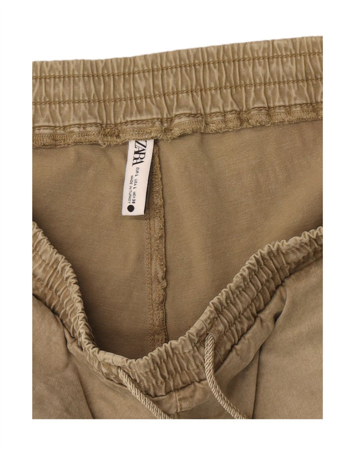 Pantaloni de jogging pentru femei Zara L30 L26 Kaki