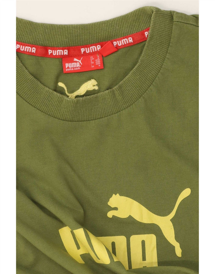 Tricou grafic Puma pentru bărbați Top Medium Green