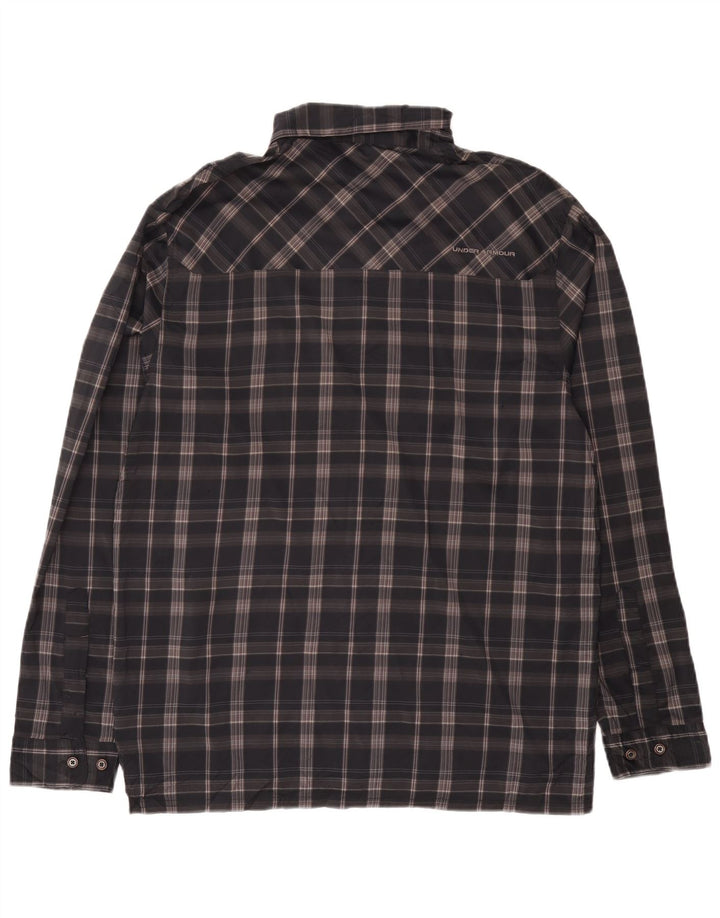 Cămașă Under Armour pentru bărbați Allseason Gear, mare, gri din poliester