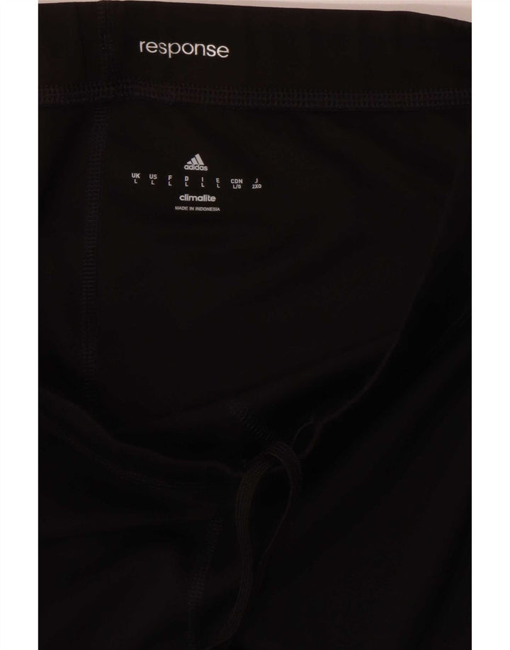 Leggings Adidas Response Capri pentru femei UK 16 Large Black