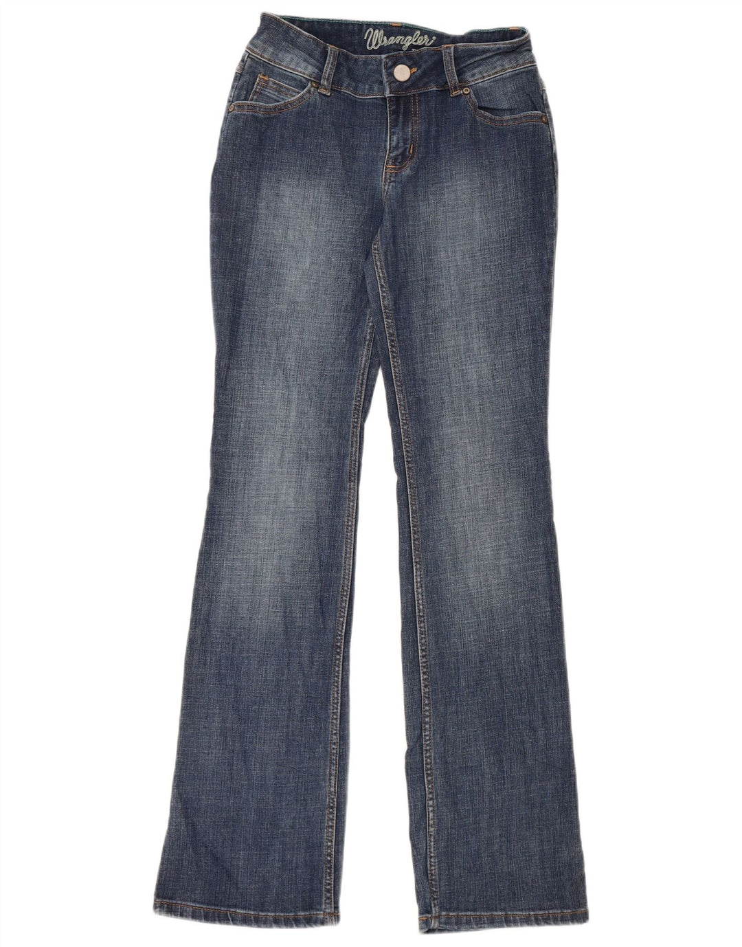 WRANGLER Blugi Bootcut pentru femei US 0 XS W26 L32 Bumbac albastru