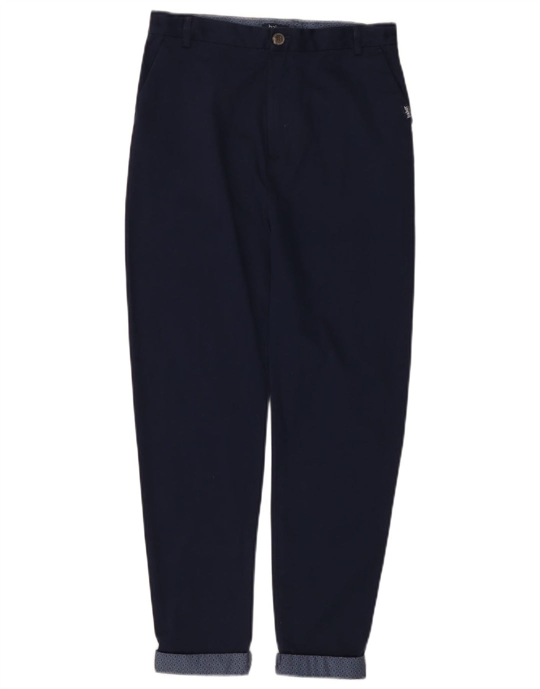 TED BAKER Pantaloni chino conici pentru fete 11-12 ani W26 L24 bleumarin