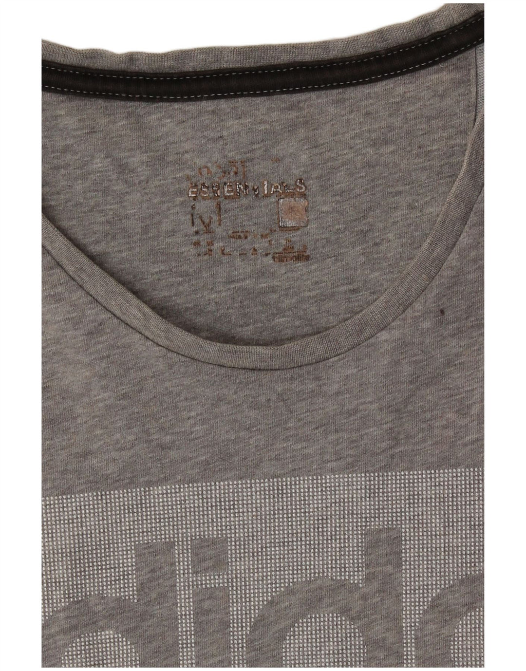Tricou grafic pentru bărbați Adidas Top Medium Gri Colorblock