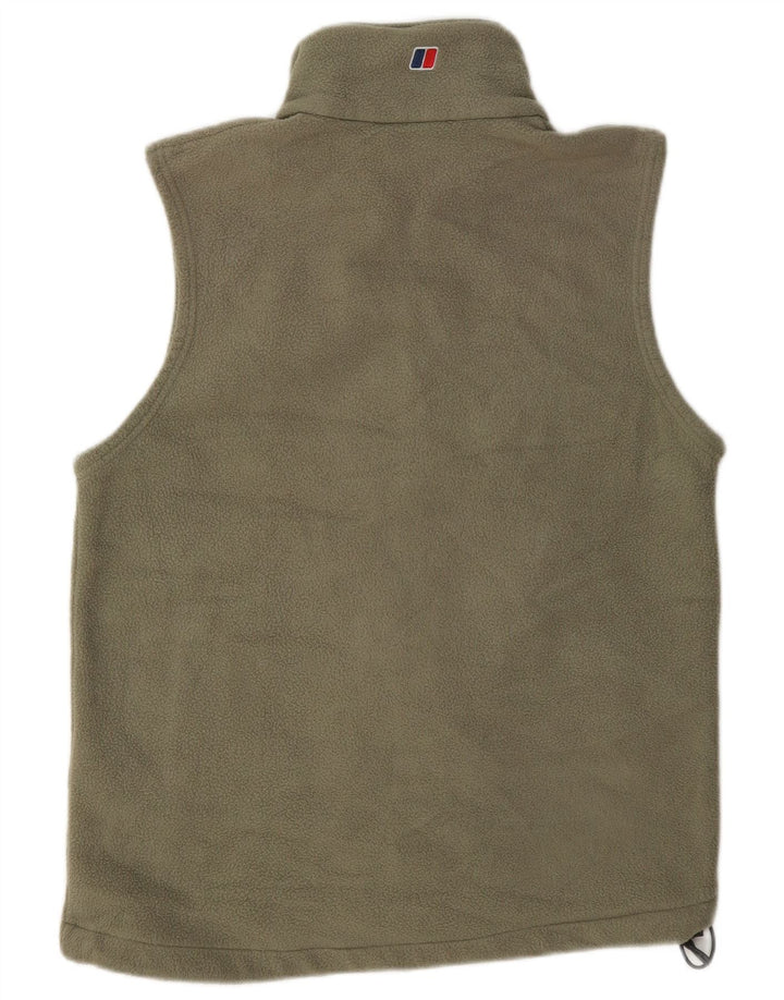 Gilet pentru femei Berghaus din fleece UK 14 Medium Khaki Poliester