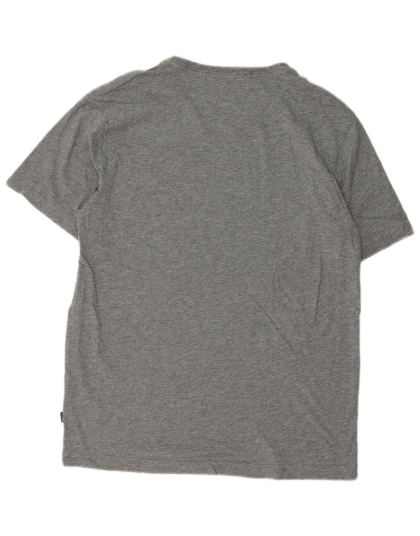 Tricou pentru bărbați Puma Top din bumbac gri mediu