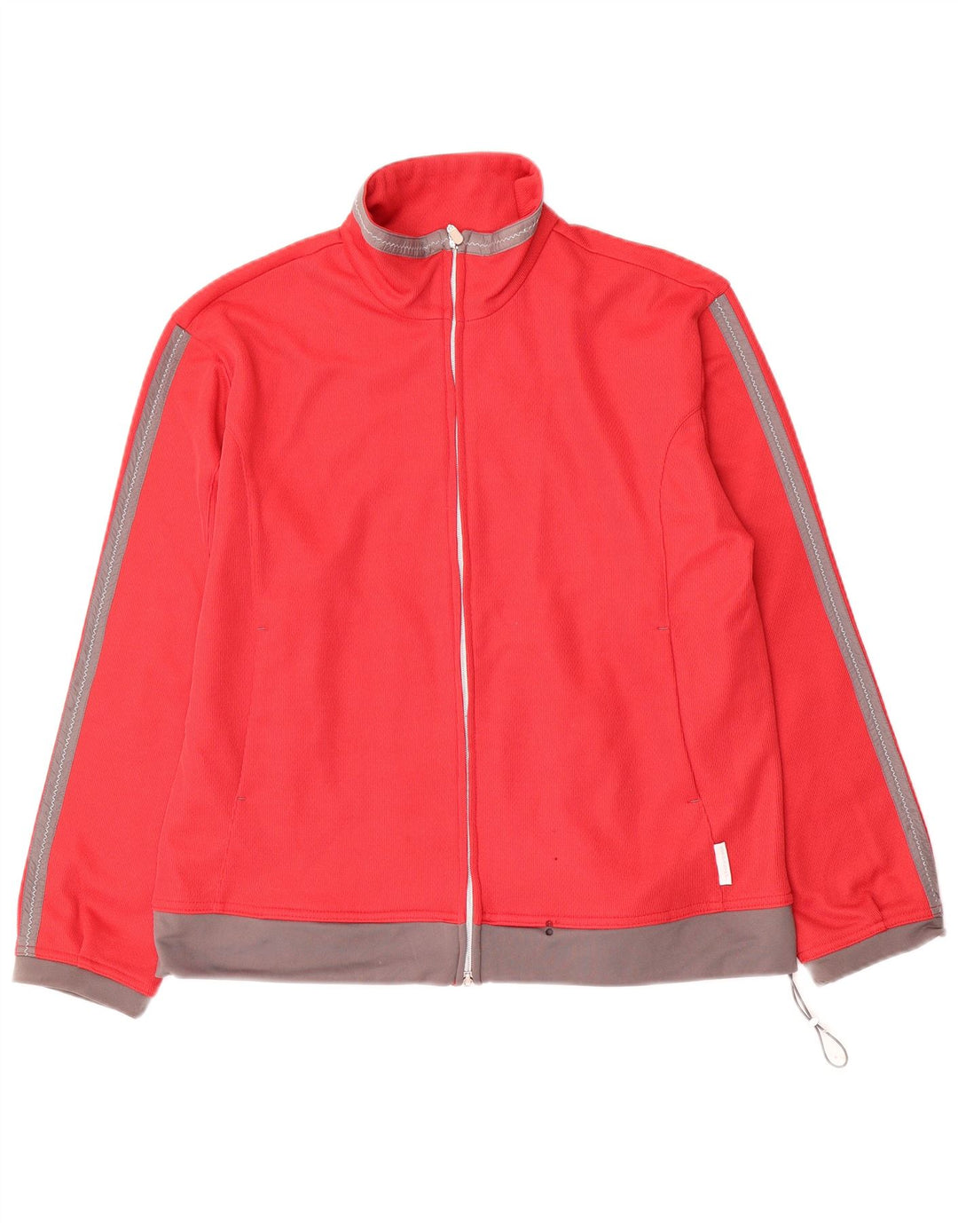 Jachetă de trening supradimensionată pentru femei Diadora UK 10 Small Red Colorblock