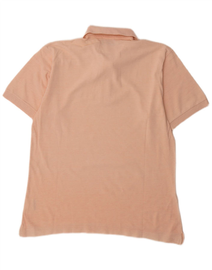 Tricou polo Sergio Tacchini pentru bărbați, bumbac roz mediu