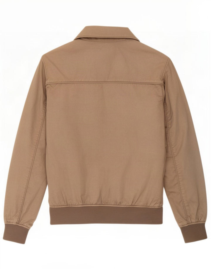 Bomber vintage pentru bărbați UK 38, bumbac maro mediu