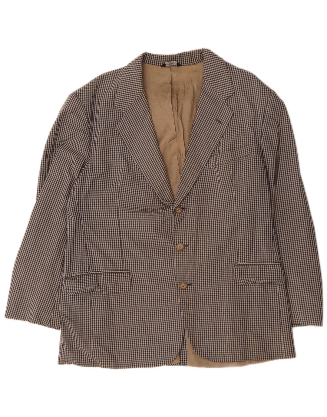 Jachetă pentru bărbați Orvis cu 3 nasturi, UK 42 XL, gri vichy
