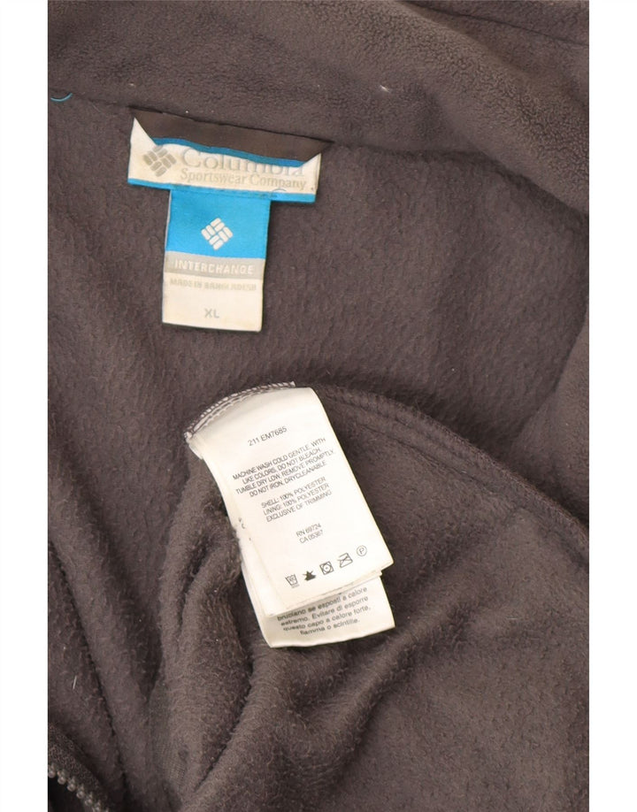 Jachetă pentru bărbați COLUMBIA Interchange Liner Fleece UK 42 XL Poliester gri