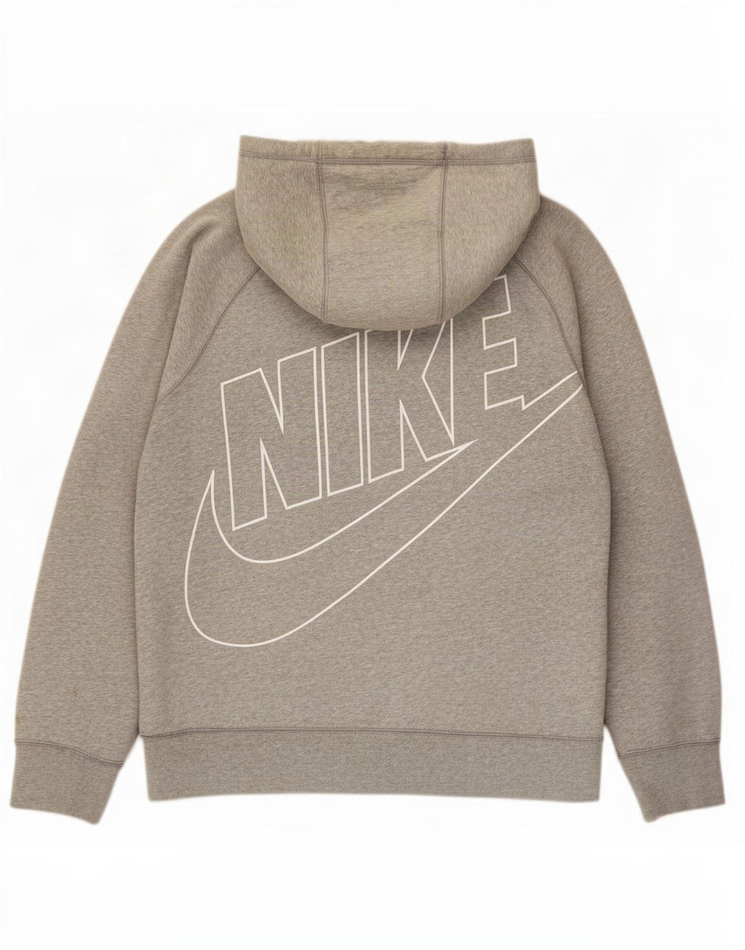 Pulover Nike Graphic Zip pentru bărbați, bumbac mare, gri