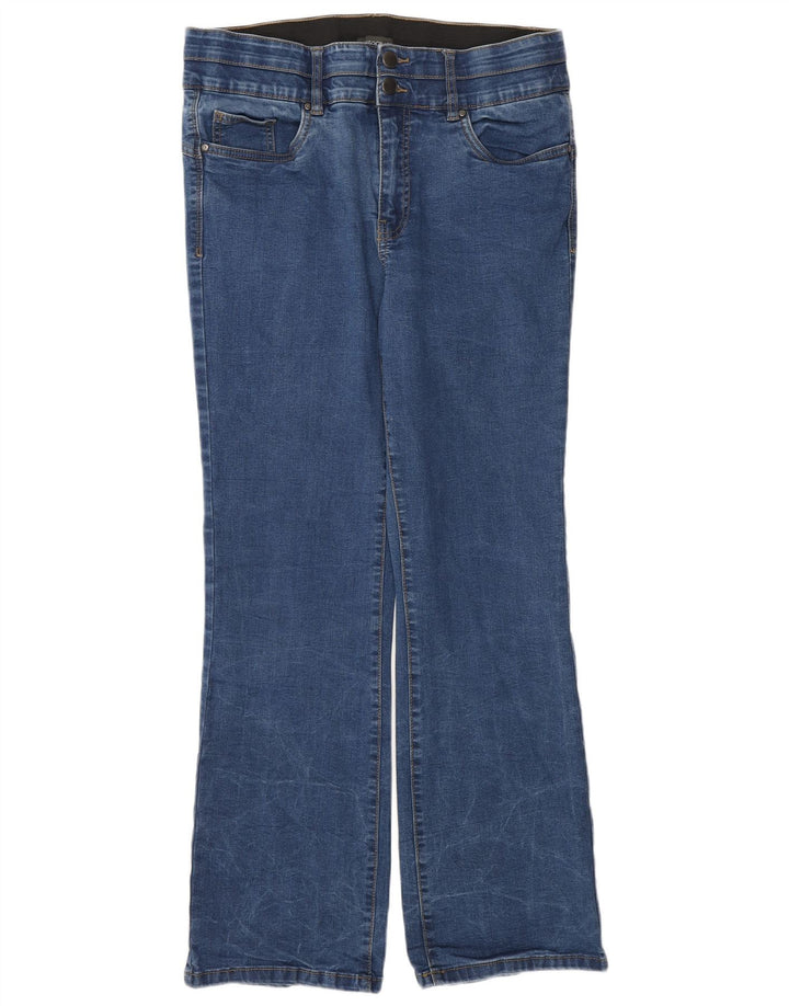 Blugi pentru femei Marks & Spencer Autograph Bootcut UK 14 Large W32 L29 Blue