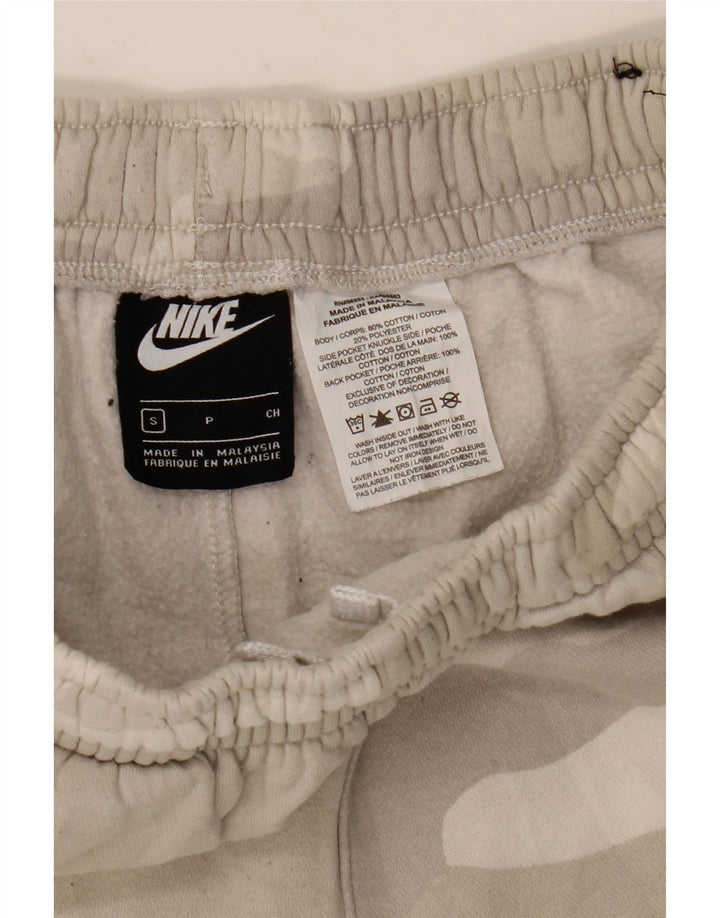 Pantaloni scurți sport Nike pentru bărbați, bumbac, camuflaj, gri mici