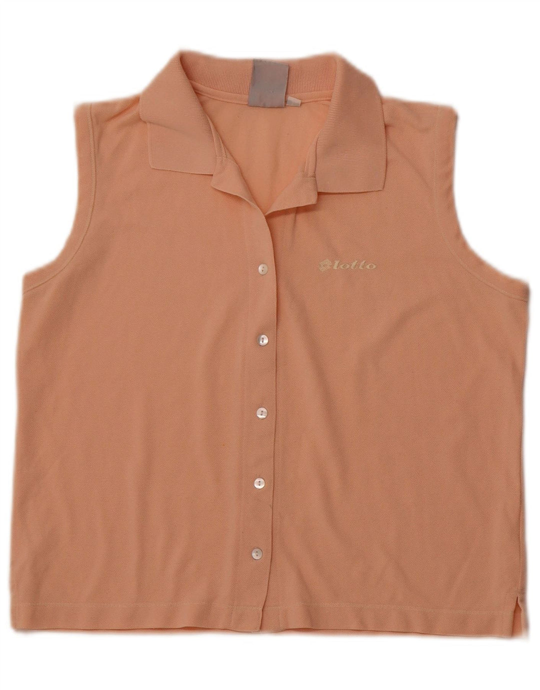 Bluză cămașă fără mâneci pentru femei LOTTO UK 14 mare portocaliu