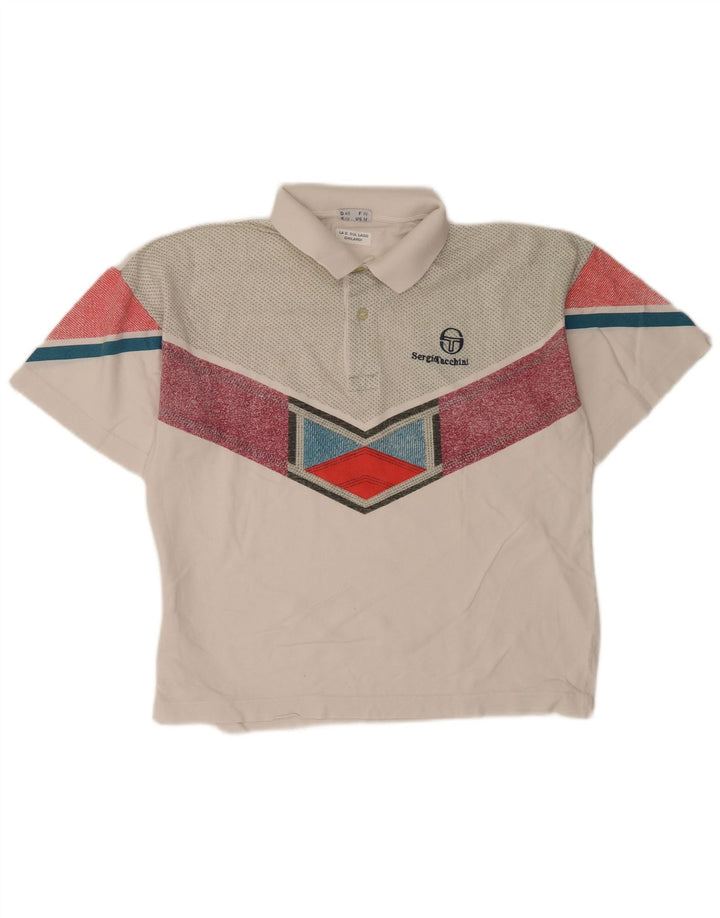 Tricou polo Sergio Tacchini pentru bărbați, mediu multicolor, bloc de culoare