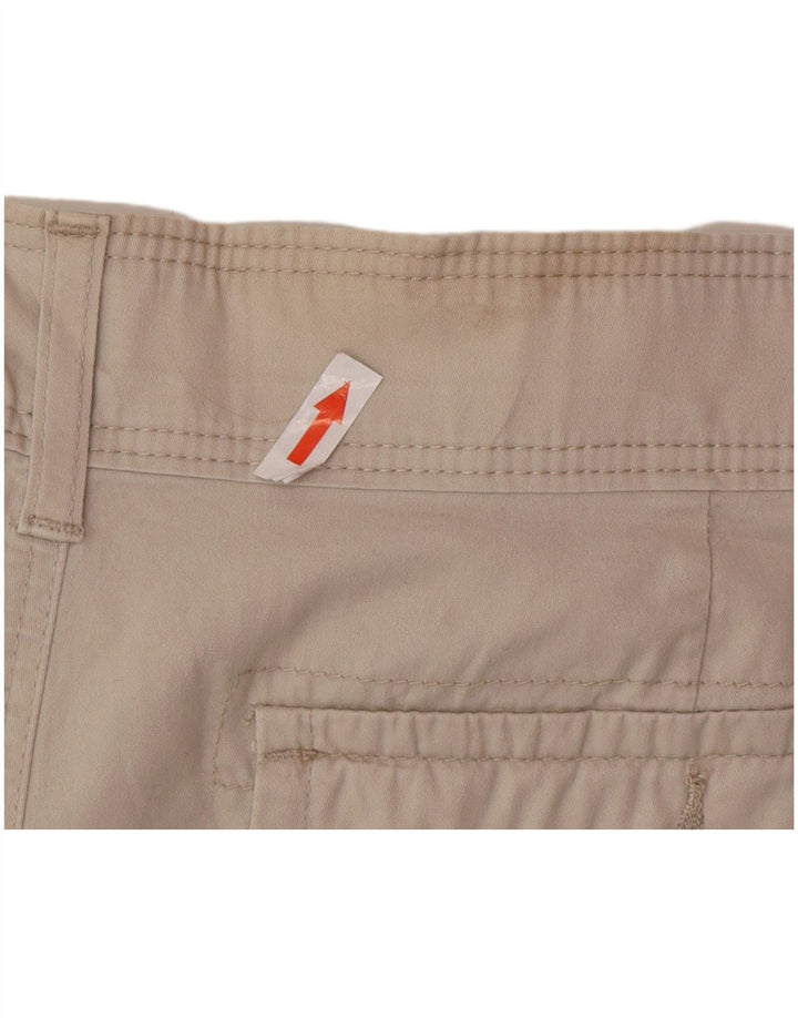 Pantaloni scurti cargo pentru femei Lee US 16 2XL W36 bumbac bej