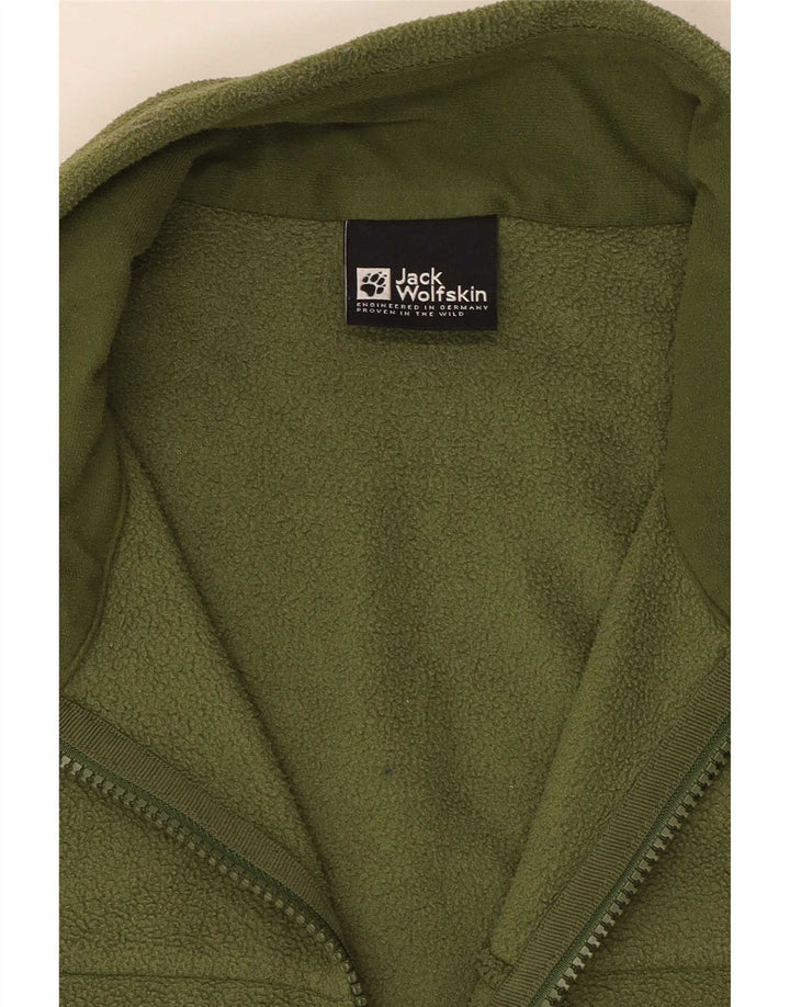 Jack Wolfskin Jachetă din lână pentru bărbați UK 38 Poliester verde mediu