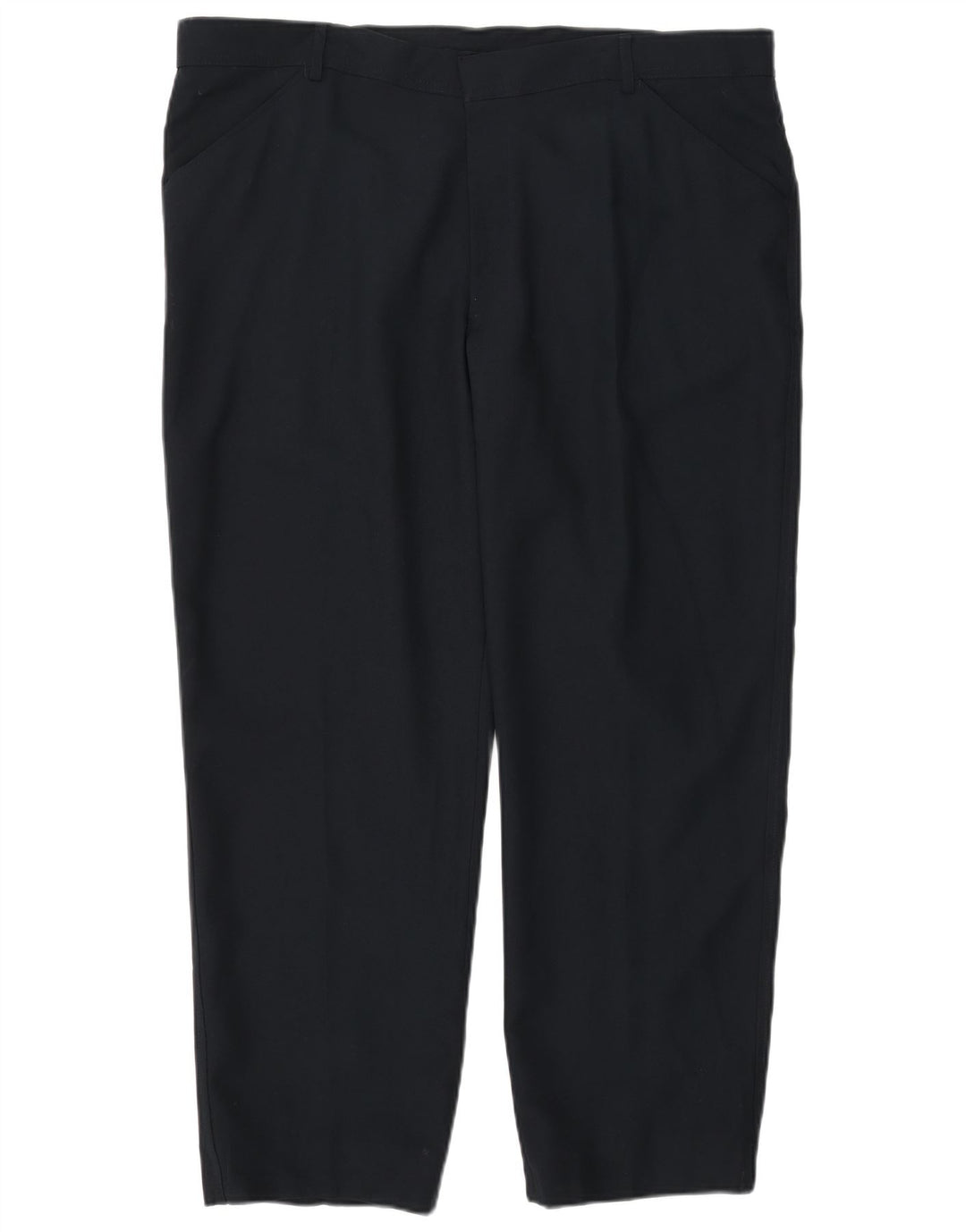 Pantaloni casual drepti pentru bărbați Farah L42 L31 Poliester bleumarin