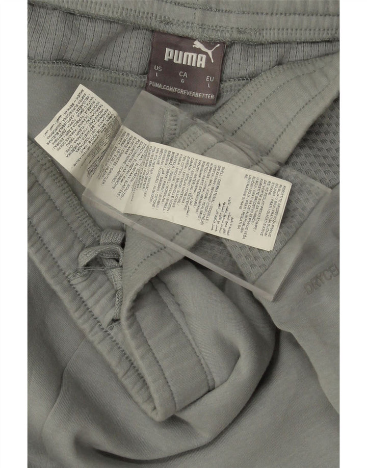 Pantaloni de trening PUMA Manchester City pentru bărbați, mari, gri, bumbac