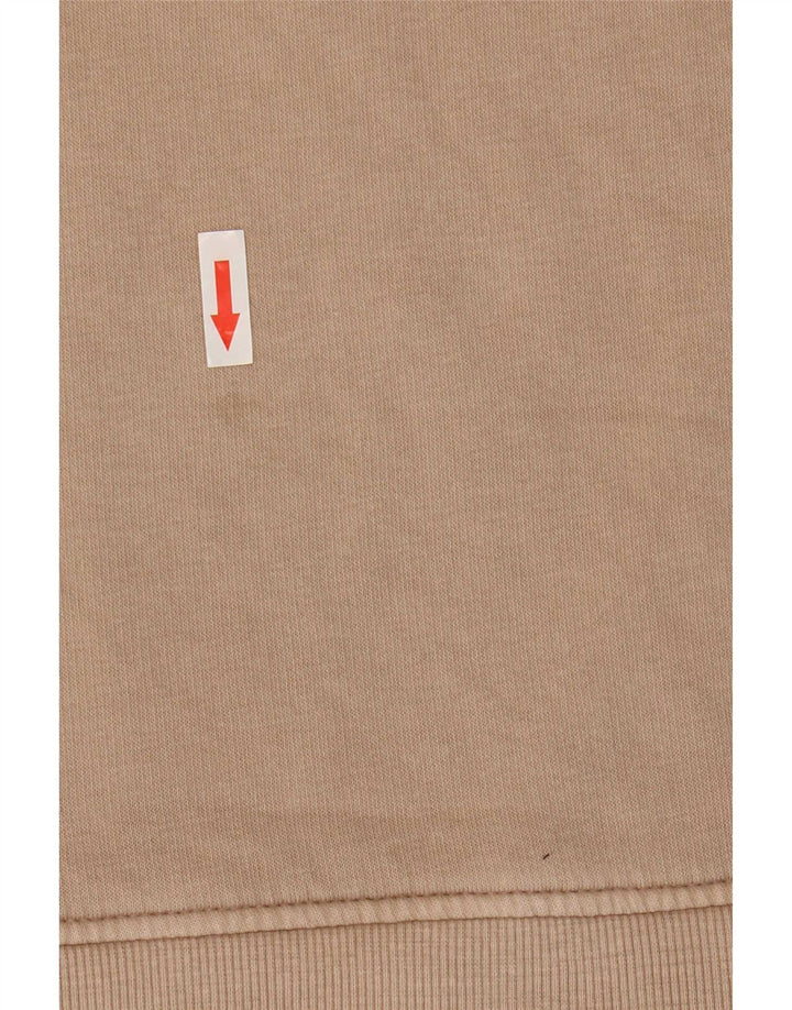 Pulover supradimensionat pentru femei Zara UK 14 Bumbac mediu bej