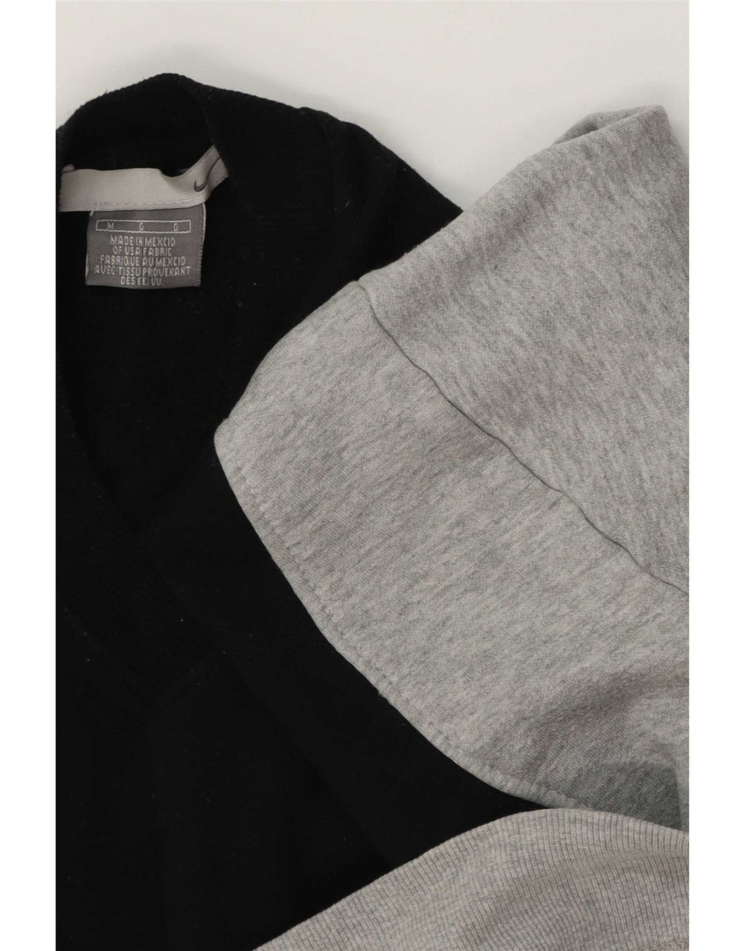Pulover de hanorac grafic Nike pentru femei UK 14 Medium Black Colorblock