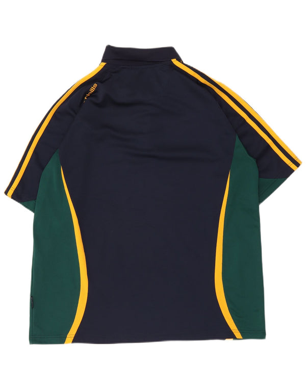 Cămașă polo O'Neills pentru bărbați, XL, albastru bleumarin, poliester color bloc