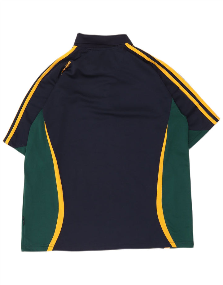 Cămașă polo O'Neills pentru bărbați, XL, albastru bleumarin, poliester color bloc