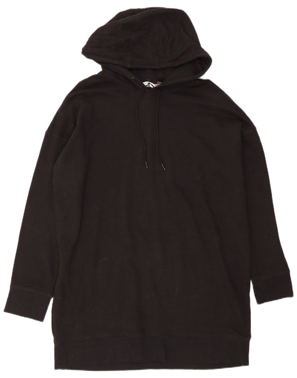 DKNY Rochie cu hanocă supradimensionată pentru femei UK 18 XL Bumbac negru